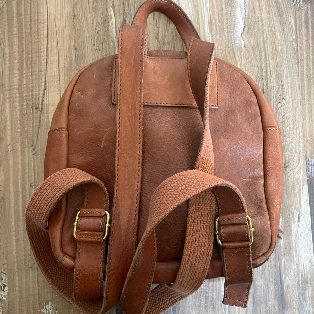 Madewell mini lorimer leather backpack - Picture 4 of 6